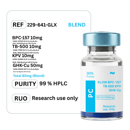KLOW Blend - GHK-CU + TB-500 + BPC-157 + KPV