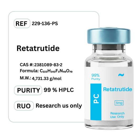 Retatrutide  - Premium Research Peptide